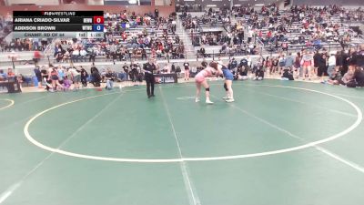 61 kg Champ. Rd Of 64 - Ariana Criado-Silvar, ReZults Wrestling vs Addison Brown, Waynesville Tigers Wrestling Club