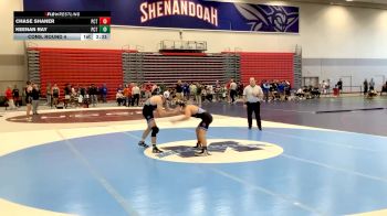 141 lbs Cons. Round 4 - Keenan Ray, Pennsylvania College Of Technology vs Chase Shaner, Pennsylvania College Of Technology