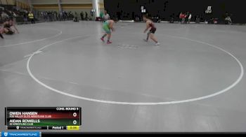 175 lbs Cons. Round 5 - Aidan Rowells, ISI Wrestling Club vs Owen Hansen, Fox Valley Elite Wrestling Club