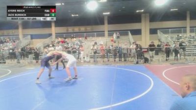 157 lbs Consi Of 8 #2 - Ayers Reich, Puma vs Jack Burdick, Champions WC