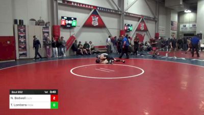 113 lbs Consi Of 8 #1 - Nathan Bedwell, Clovis North vs Tobias Lombera, Frontier