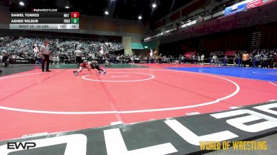 55 lbs Round Of 16 - Daniel Torres, Mat Demon Wrestling Club vs Asher Wilbur, Predator Wrestling