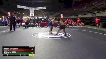 180 lbs Round 1 (10 Team) - Perla Camacho, SJWA vs Briauna Beck, TCWA