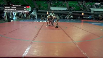 6A 150 lbs Cons. Round 3 - Cade Compton, Oxford vs Jeremy Franks, Jasper