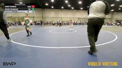 90 lbs Rr Rnd 2 - JOHN THOMAS, Team Speed vs Bodie Franklin, Shelton Wrestling Academy 9U