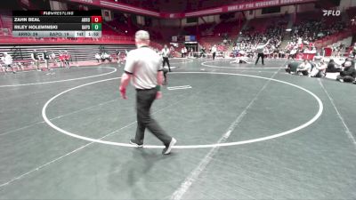 113 lbs D1 - Semi-finals (fri 7:30pm.) - Riley Holewinski, Bay Port vs Zahn Beal, Arrowhead