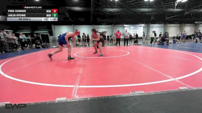 170 lbs Rr Rnd 2 - Finn Horner, Durant Middle School vs Arlis Stowe, Madill Takedown