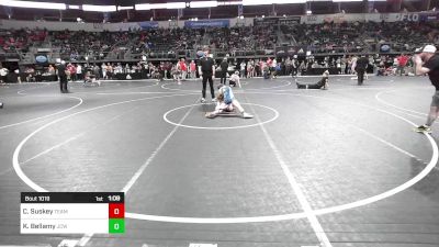 112.9 lbs Semifinal - Cambry Suskey, Team Oklahoma vs Karlee Bellamy, Jackson County Wrestling Club