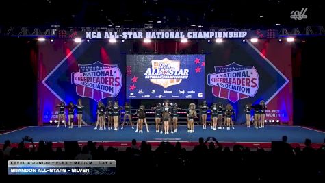 Brandon All-Stars - Silver [2026 L4 Junior - Flex - Medium Day 2] 2026 NCA All-Star National Championship