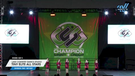Lake Country Dance Studio - Tiny Elite All Stars [2024 Tiny - Hip Hop Day 2] 2024 ASC Clash of the Titans Schaumburg & CSG Dance Grand Nationals