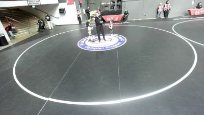 53 lbs Quarters - Scarlett Plascencia, The Valley Wrestling Club vs Jeffrey Muniz, Red Star Wrestling Academy