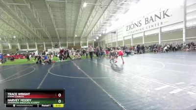 105 lbs Cons. Round 4 - Harvey Moody, Sanderson Wrestling Academy vs Trace Wright, Kanab Cowboys