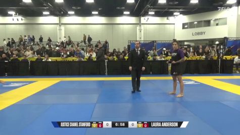 Laura Anderson vs Justice Chanel Stanford 2024 World IBJJF Jiu-Jitsu No-Gi Championship