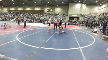 85 lbs Rr Rnd 2 - Laval Jeantet, Run To Danger vs Carlos Mendoza, Yuba Sutter Combat