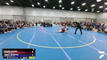 164 lbs Round 1 (8 Team) - Maddie Hayden, Michigan Blue vs Trinity Bouchal, Arizona Black