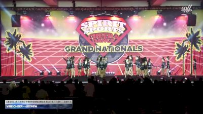 Vibe Cheer - J2 Crew [2026 L2 - Rec Performance Elite - 14Y Day 1] 2026 Spirit Sports Grand Nationals