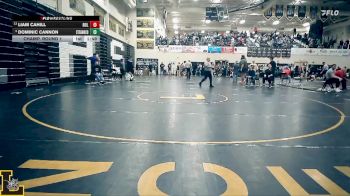 144 lbs Champ. Round 1 - Liam Cahill, Rolla vs Dominic Cannon, STEAM Academy At McCluer South-Berkeley