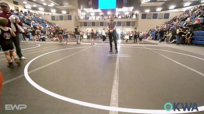 46-49 lbs Rr Rnd 2 - Cliffton Cruz Sheppard, Kingfisher YellowJackets vs Stetson Manuel, Blackwell Wrestling Club