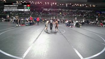 80 lbs Semifinal - Lukas Chirichello, Cumberland vs Colton Lafrance, Upper Township