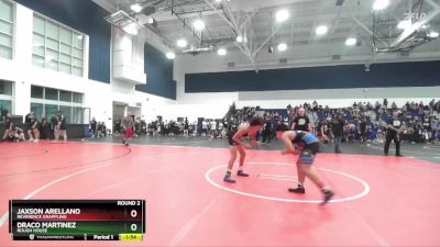 125 lbs Round 2 - Draco Martinez, Rough House vs Jaxson Arellano, Reverence Grappling