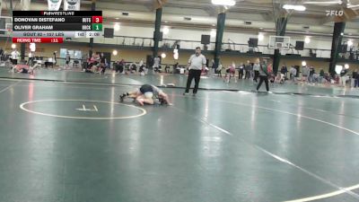 157 lbs Consi Of 16 #1 - Donovan DiStefano, Rutgers vs Oliver Graham, Bucknell - UNATT