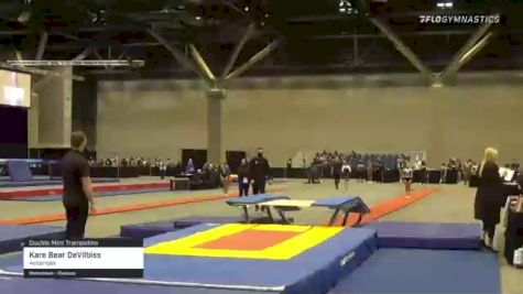 Kare Bear DeVilbiss - Double Mini Trampoline, Airbendes - 2021 USA Gymnastics Championships