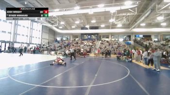 113 lbs Champ. Round 2 - Josh Wright, Cedar Valley vs Ryker Winward, Box Elder