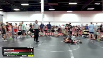 64 lbs Round 5 (6 Team) - Dominic Cardella, Savage WA vs Mike Roshia, Quaker Nation