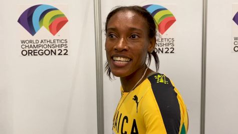 Stephenie Ann McPherson Isn't Surprised By The Jamaican Fan Support