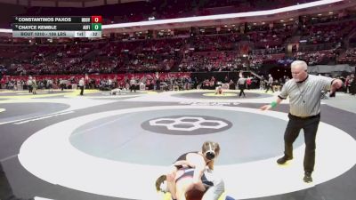 106 lbs Cons. Quarters - Constantinos Paxos, Hoover vs Chayce Kemble, Austintown Fitch