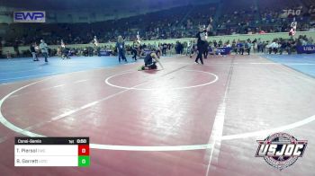 105 lbs Consolation - Tucker Piersol, Claremore Wrestling Club vs Breckin Garrett, Lone Grove Takedown Club