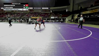 145 lbs Round Of 32 - Rebekah Bucur, Liberty (W) vs Layla Soto, RPI (W)