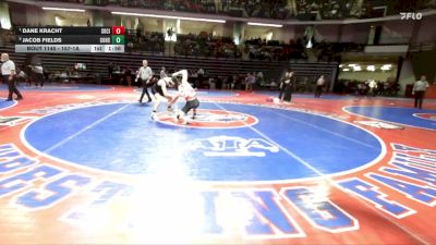 157-1A Quarterfinal - Dane Kracht, Social Circle vs JACOB FIELDS, Commerce Hs