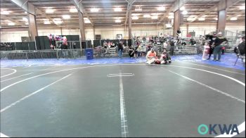 80 lbs Quarterfinal - Brady Boles, Mustang Bronco Wrestling Club vs Tyson Walters, Madill Takedown