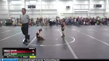 48 lbs Round 8 (10 Team) - Wyatt Yeager, Mullet Army vs Brock Taylor, Phoenix R