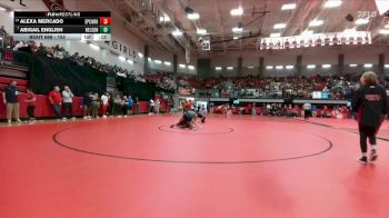 152 lbs Cons. Round 1 - Abigail English, Northwest Nelson vs Alexa Mercado, Coronado