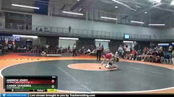 132 lbs Round 2 (6 Team) - Andrew Jones, Techfall Wrestling Club vs Caiden Saavedra, Team Infrerno