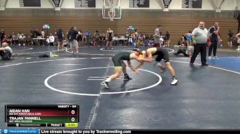 101 lbs Cons. Round 2 - Aidan Han, Big Kat Wrestling & Judo vs Trajan Pannell, Bay Area Dragons