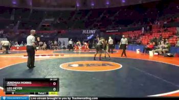 2 lbs Quarterfinal - Jeremiah Morris, Galesburg vs Leo Meyer, Mattoon