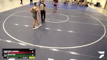 160 lbs Semis & 1st Wrestleback (8 Team) - Jayden Zajac, Pierz vs Ezra Manuel, ANML