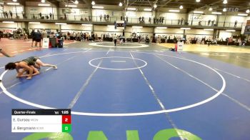 118A lbs Quarterfinal - Evin Gursoy, Midwood Hs vs Jack Bergmann, Scorpions