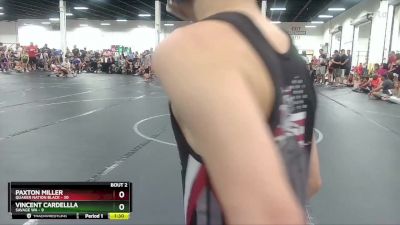 80 lbs Round 1 (4 Team) - Braden LaRoche, Quaker Nation Black vs Finn Wheeler, Savage WA