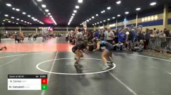 Match - Hailey Cortez, Northview Wrestling vs Madison Campbell, SLAM Academy