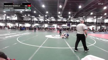 103Yellow lbs Rr Rnd 1 - Marcarlo Mannello, Byram Hills/Briarcliff vs Evan Gomez, Valley Central