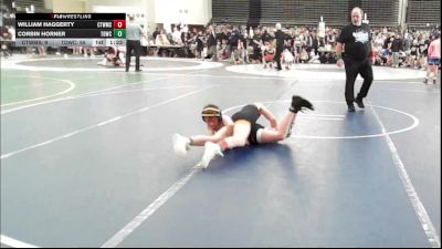 97 lbs Rr Rnd 1 - William Haggerty, CT Whale Beluga - ESE vs Corbin Horner, TDWC Minions - ESE