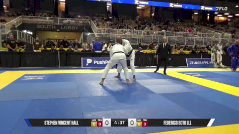 Federico Soto Lll vs Stephen Vincent Hall 2025 Pan Jiu Jitsu IBJJF Championship
