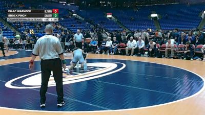 175 lbs Quarterfinals (8 Team) - Brock Finch, Coal City vs Isaac Warnock, Stanford (Olympia)
