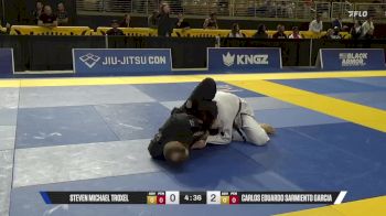 Carlos Eduardo Sarmiento Garcia vs Steven Michael Troxel 2025 Pan Jiu Jitsu IBJJF Championship