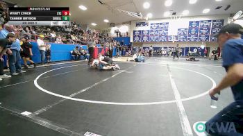 130-140 lbs Rr Rnd 3 - Wyatt Lynch, Chandler Takedown Club vs Tanner Bryson, Division Bell Wrestling