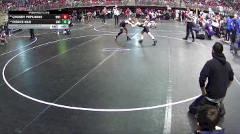 90 lbs Cons. Round 2 - Pierce Nab, Gering Wrestling Club vs Crosby Peplinski, Waverly Wrestling Club